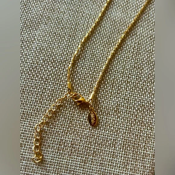 Vintage 1980’s Bob Mackie Blue and Gold Enamel Scorpio Necklace - Picture 6 of 10